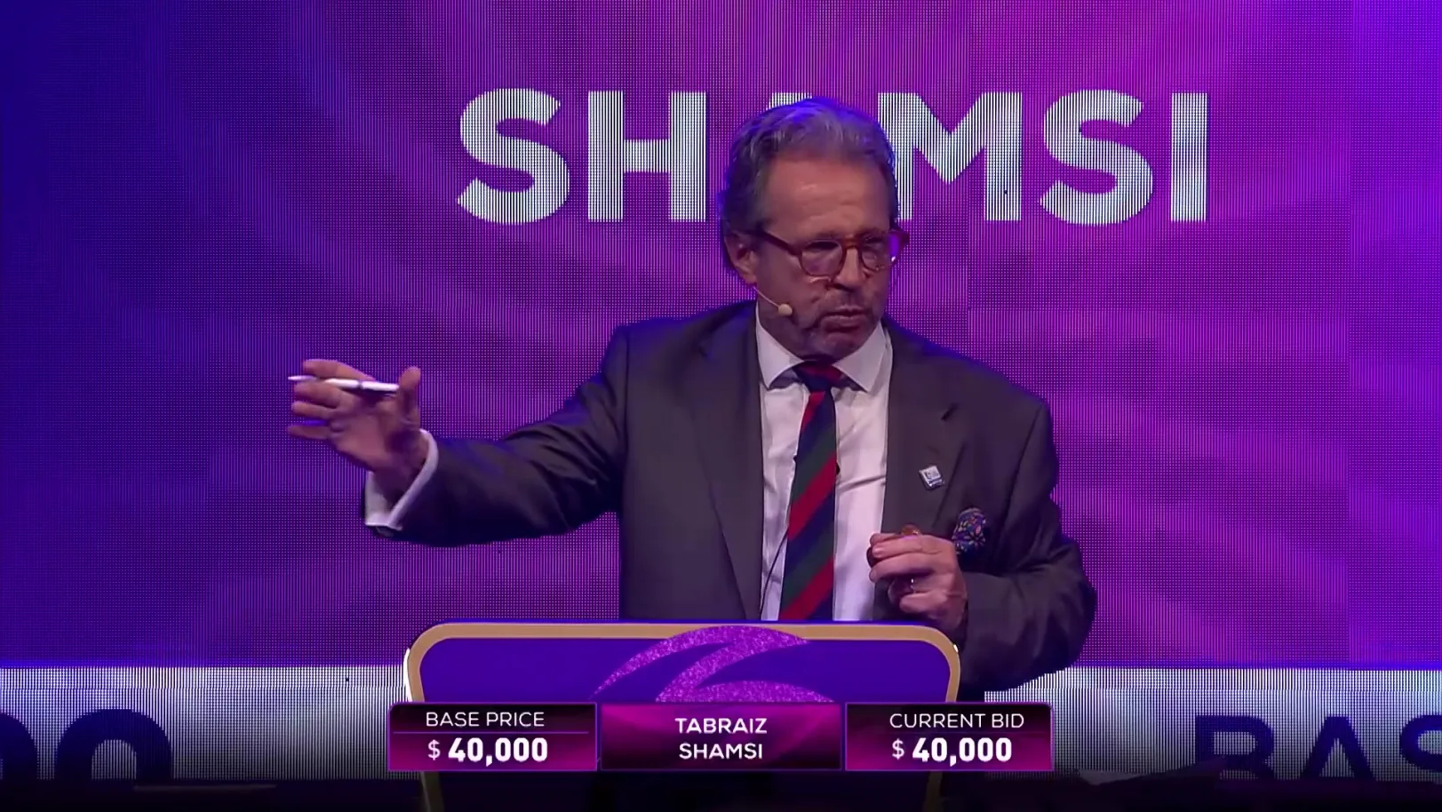 DP World ILT20 Season 4| Auction Bids | Tabraiz Shamsi 