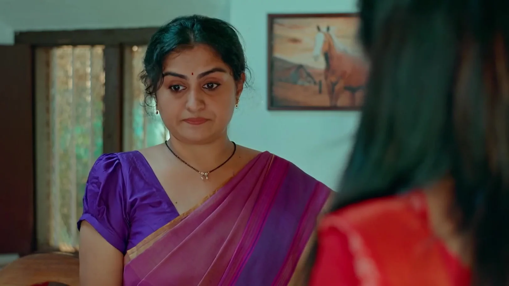 Meera and Avani Discuss Sachi - Mangalyam 