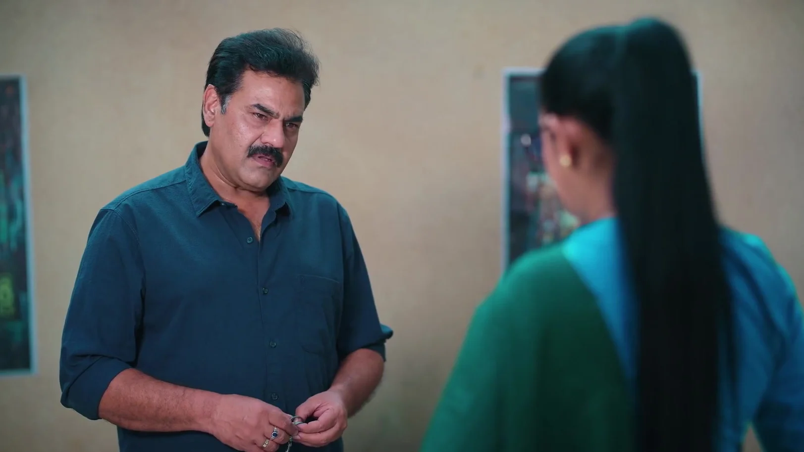 Goutham Calls Bhoomika Selfish - Amruthadhaare 