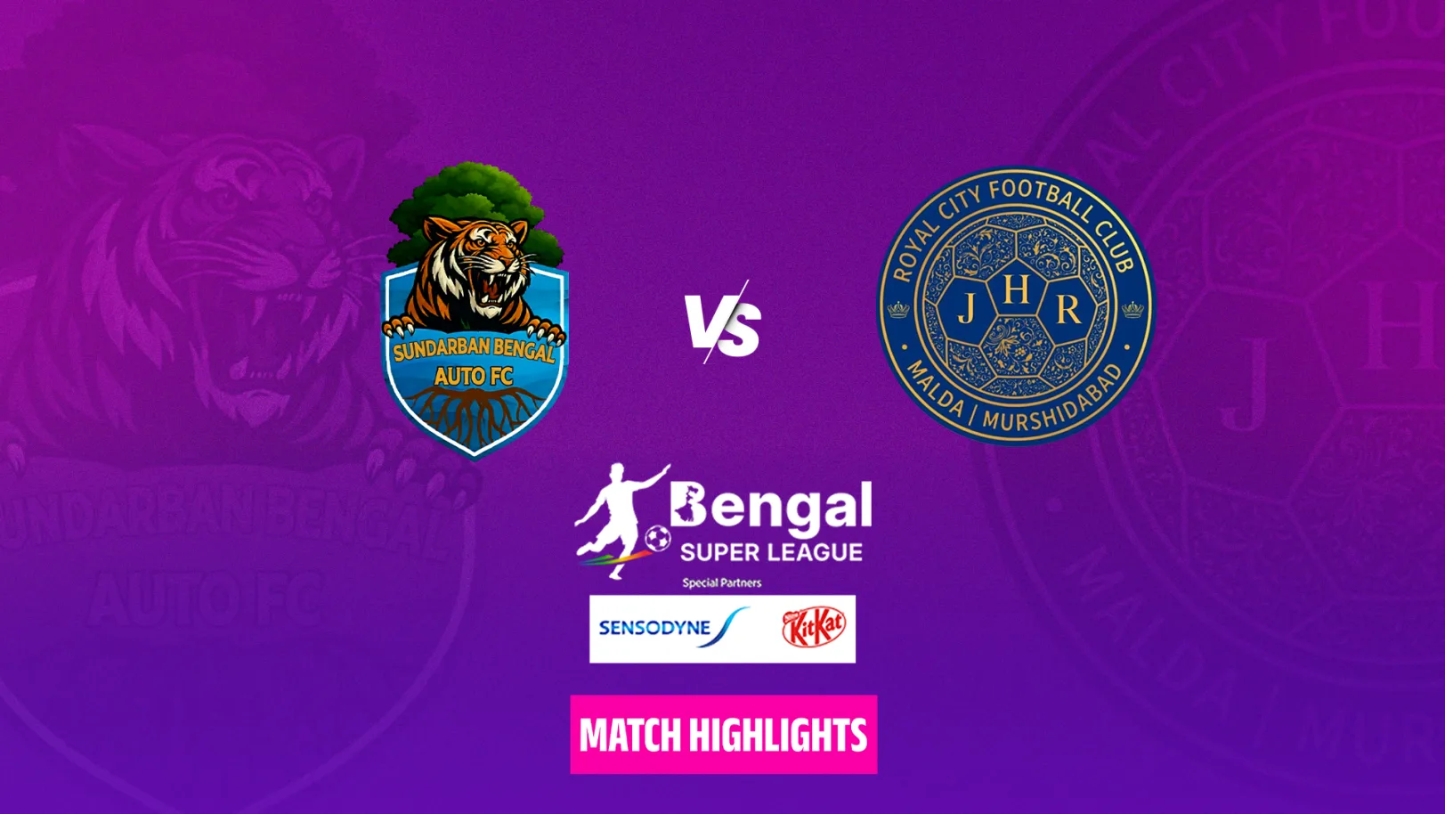 Sundarban Bengal Auto Fc Vs Jhr Royal City Fc Malda - Highlights Sundarban Bengal Auto Fc Vs Jhr Royal City Fc Malda - Highlights