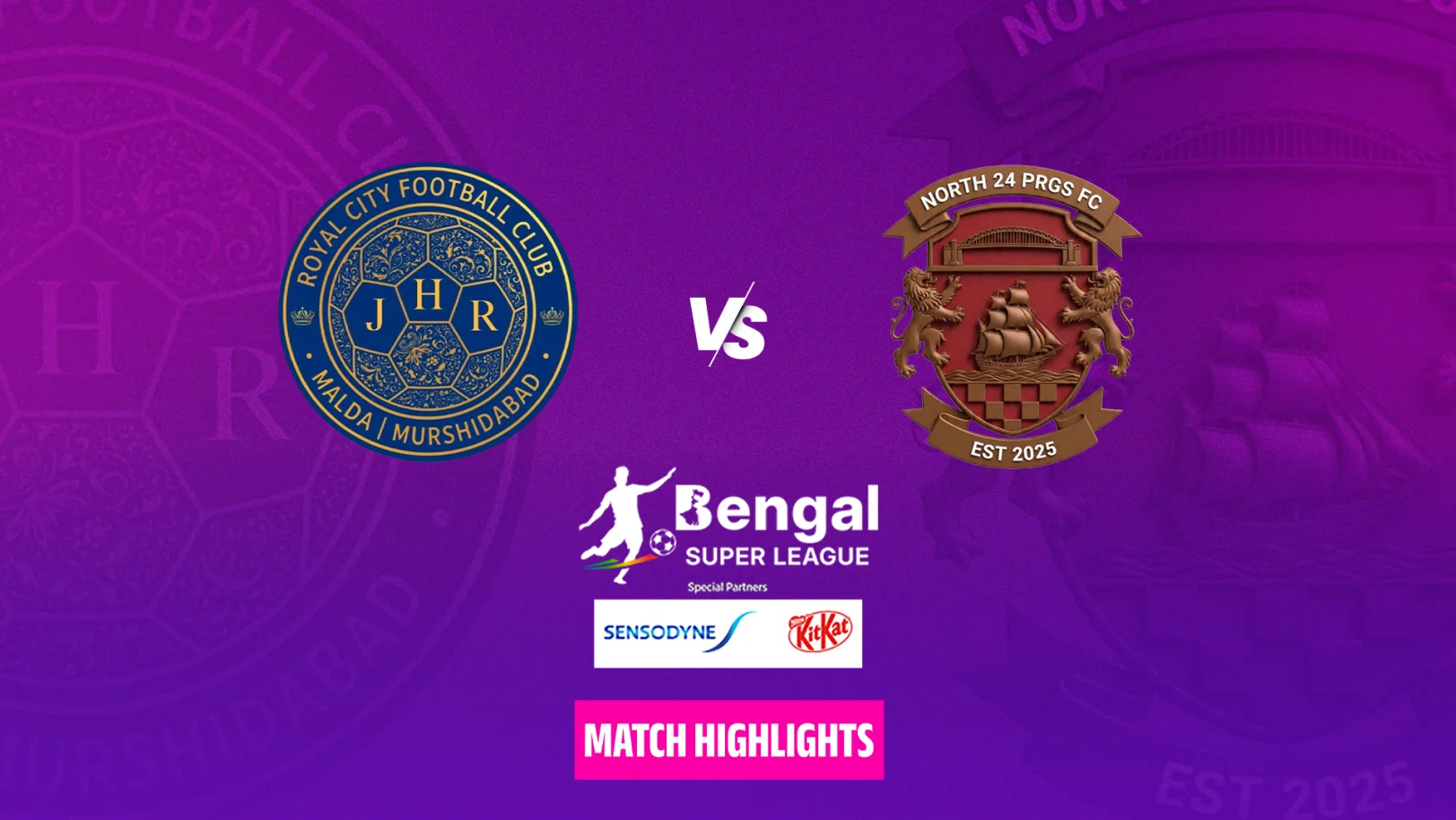 Jhr Royal City Fc Malda | Murshidabungad Vs North 24 Parganas Fc - Highlights Jhr Royal City Fc Malda | Murshidabungad Vs North 24 Parganas Fc - Highlights