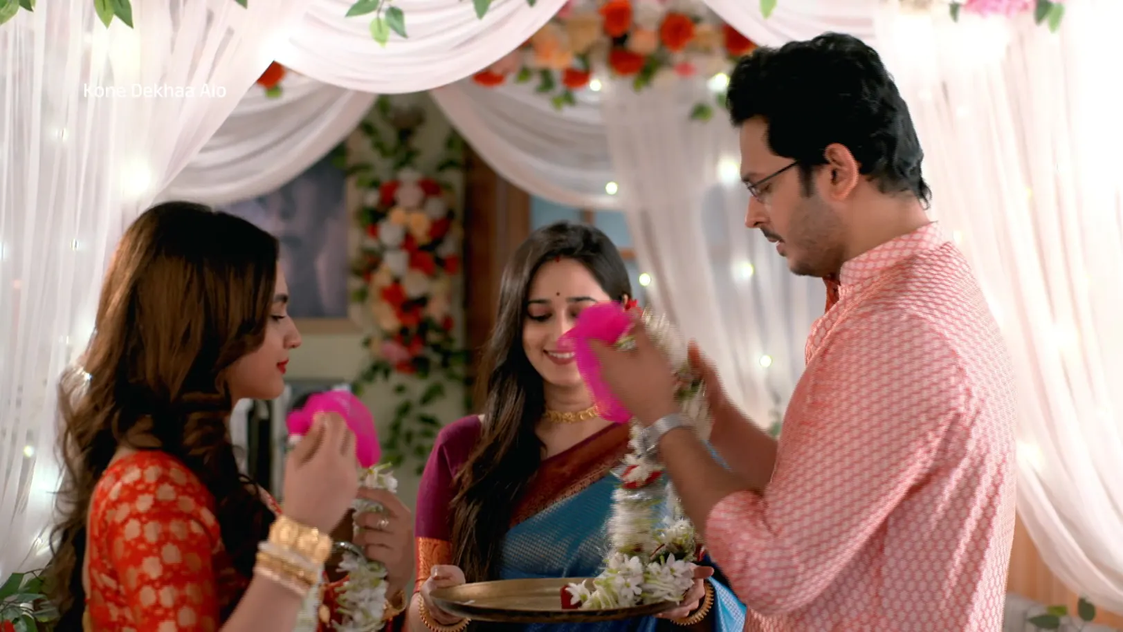 Lajbonti Falls from the Stairs - Kone Dekhaa Aalo - Promo