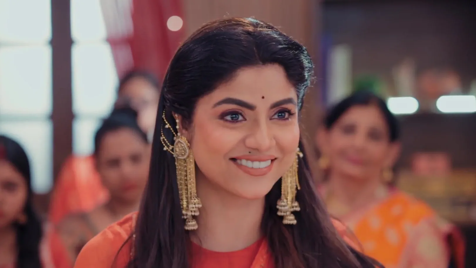 Maya and Jagadhatri Apply Turmeric to Tapasya - Jagadhatri 