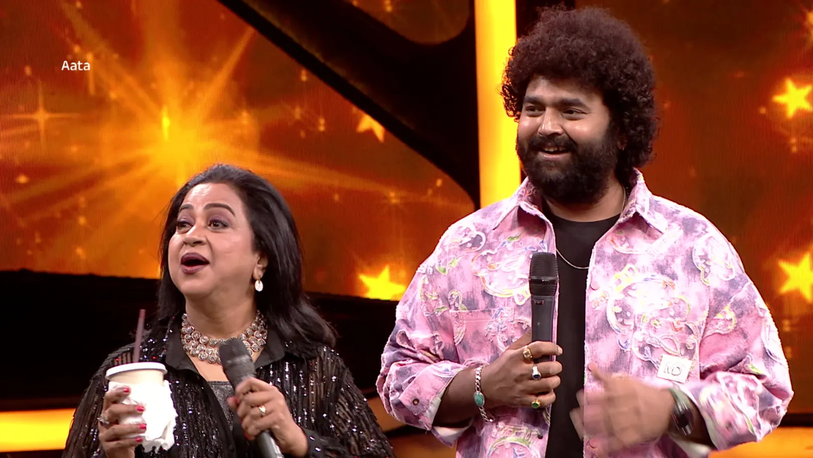 Niharika and Radhika Trick Sudheer - Aata - Promo