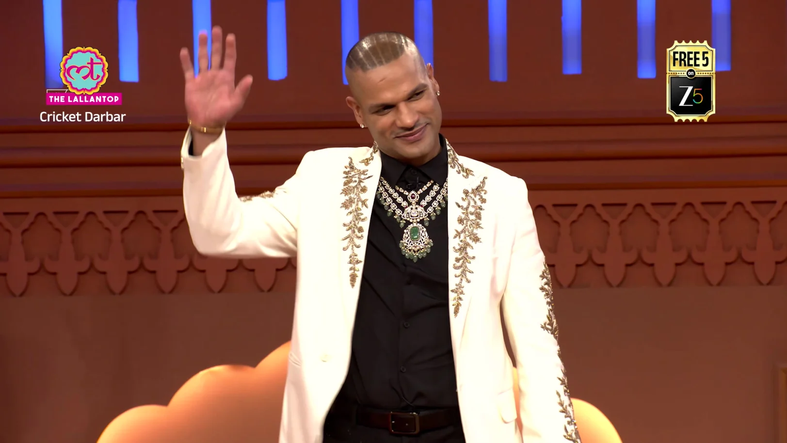 Shikhar Dhawan Commands a Court - Cricket Darbar 
