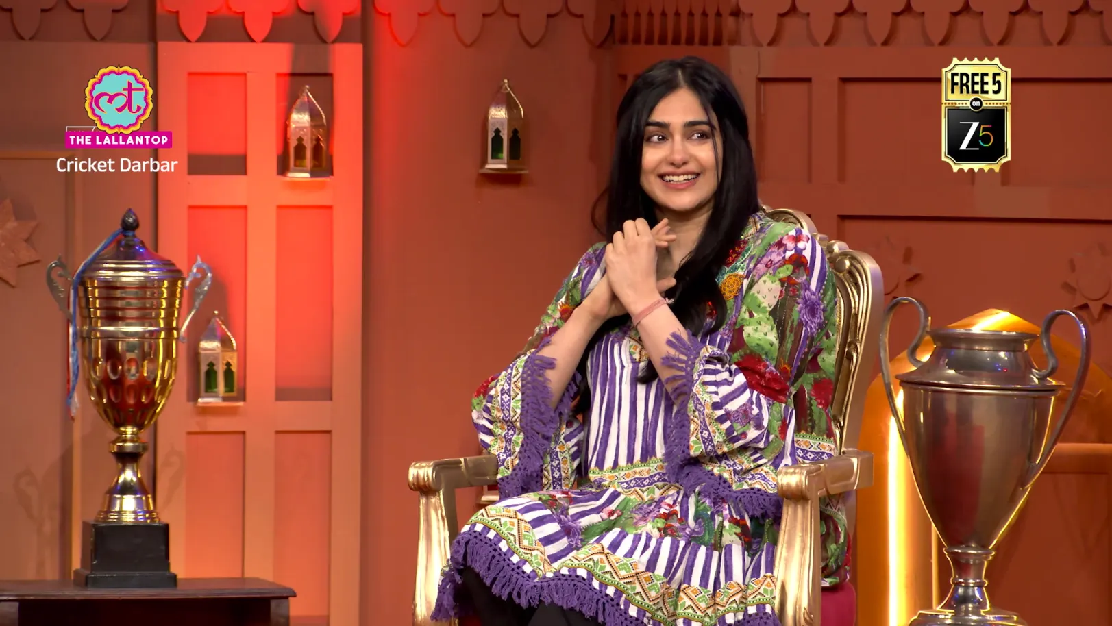 Adah Sharma Brings Star Power to the Court - Cricket Darbar 