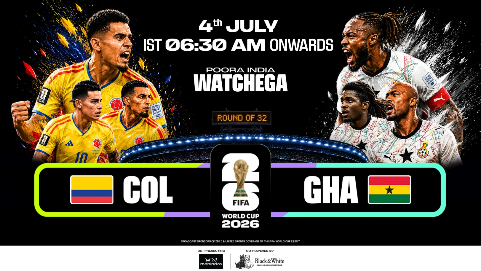COL Vs GHA | Match Preview COL Vs GHA | Match Preview