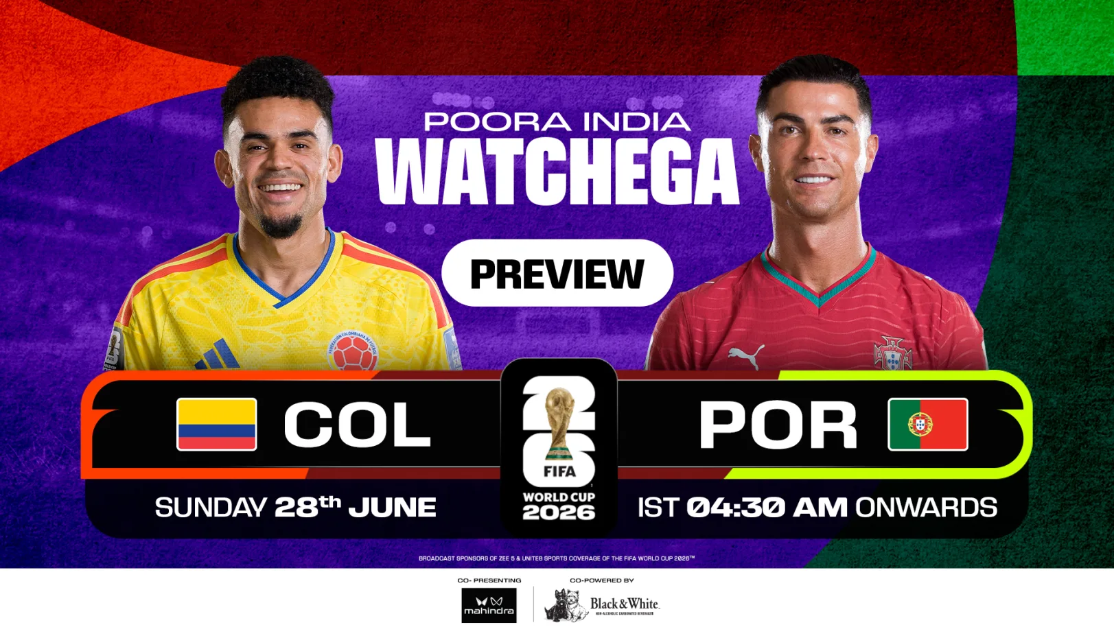 COL Vs POR | Match Preview 