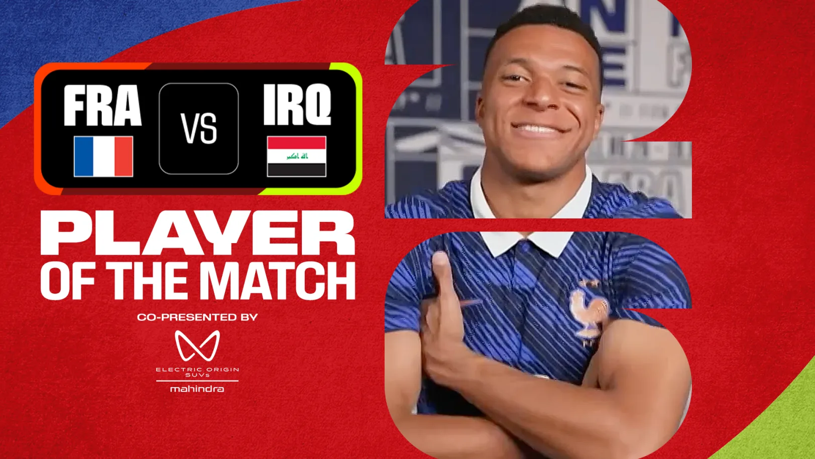 Kylian Mbappé | POTM | FRA Vs IRQ 