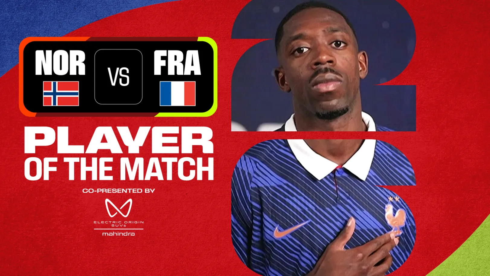 Ousmane Dembélé | POTM | NOR Vs FRA 