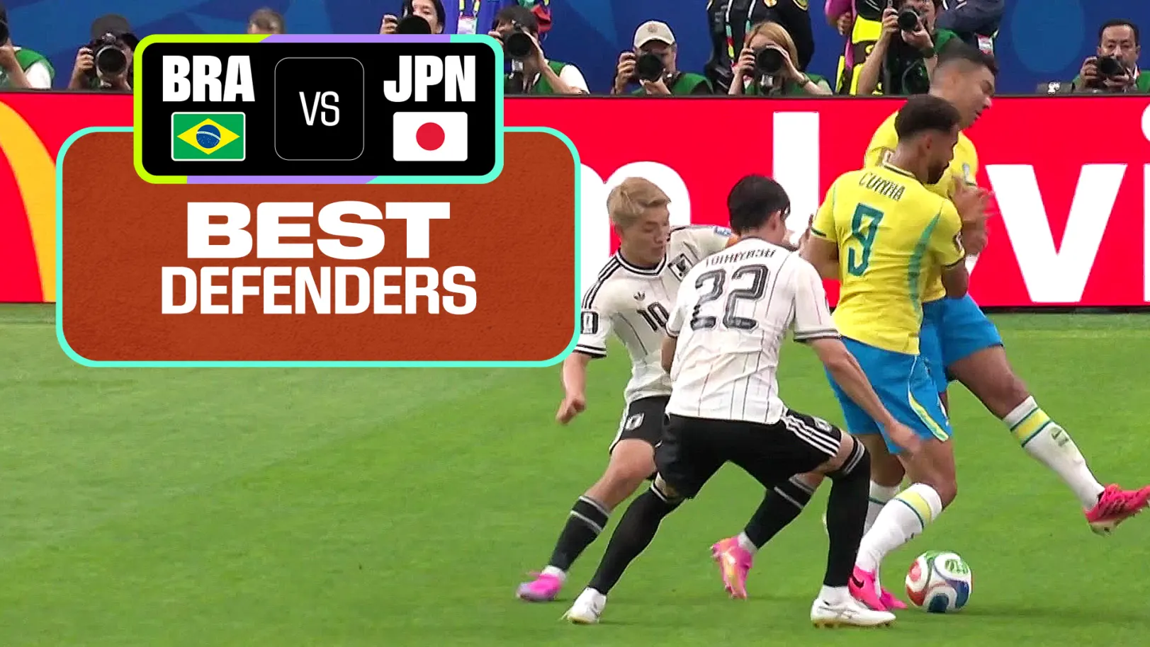 BRA Vs JPN | Best Defenders | FIFA World Cup 2026 