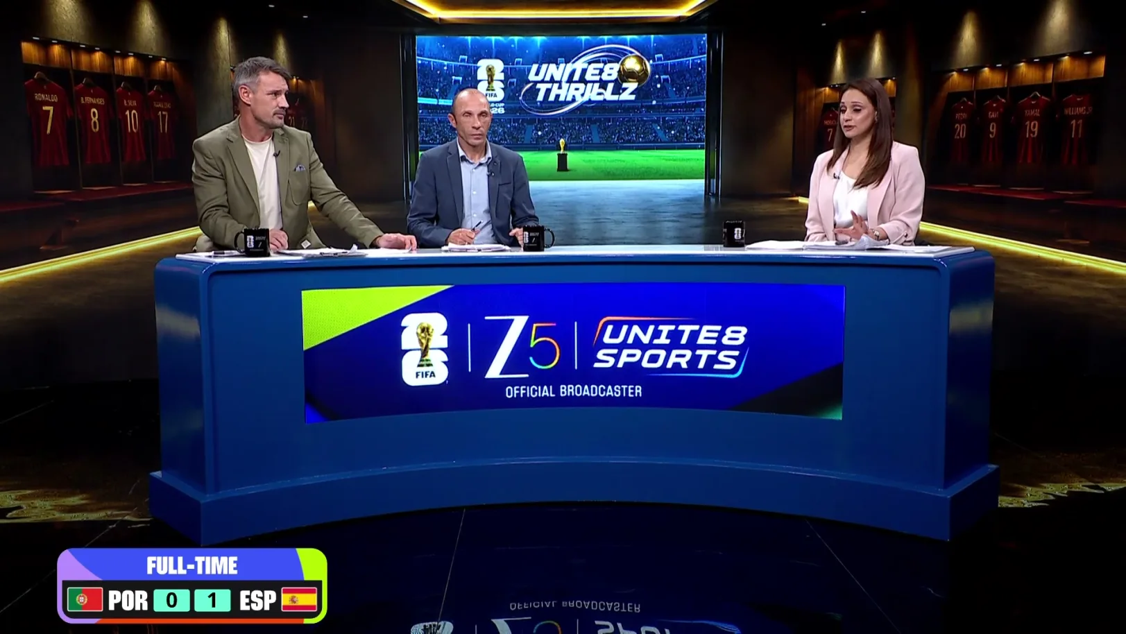 POR Vs ESP | Unite8 Thrillz | FIFA World Cup 2026 POR Vs ESP | Unite8 Thrillz | FIFA World Cup 2026