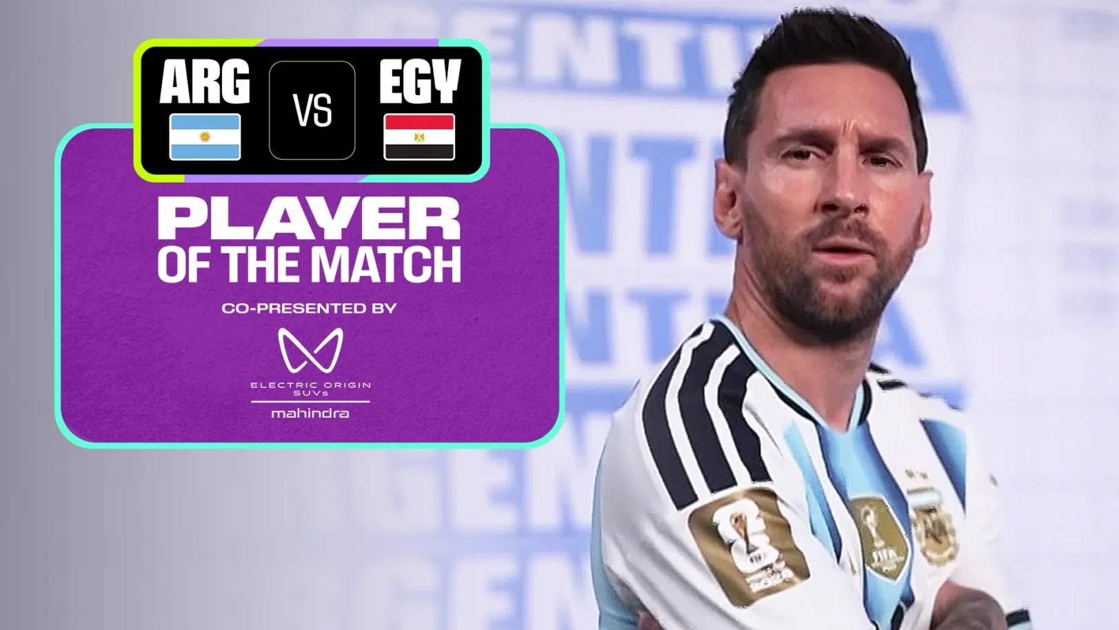 Lionel Messi | POTM | ARG Vs EGY 