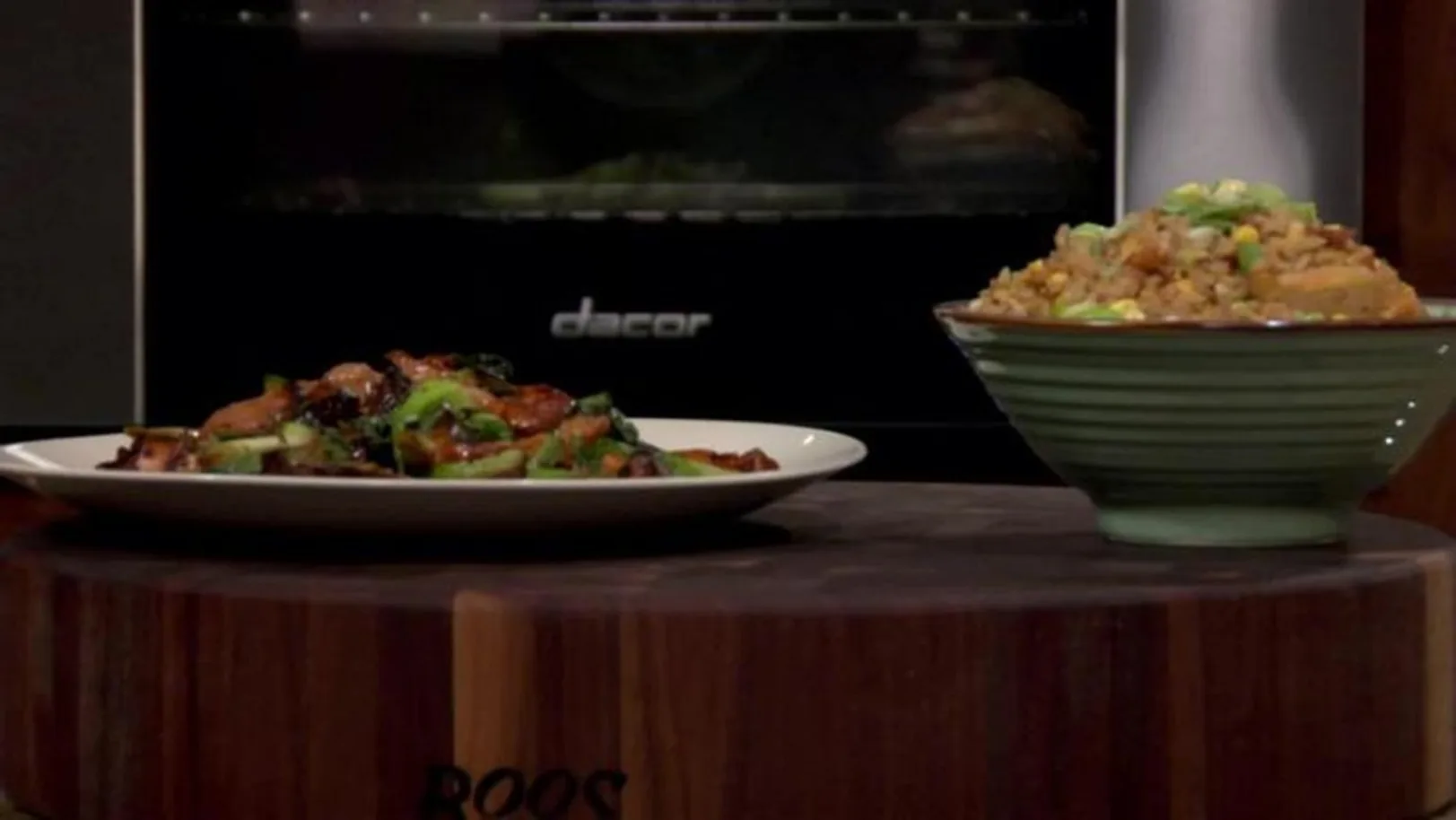 Chicken with Black Mushroom & Brown Fried Vegetable Rice Episode 6