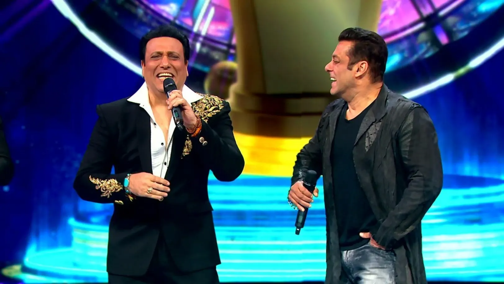 Salman's partner Govinda graces the stage 26th February 2021 Webisode