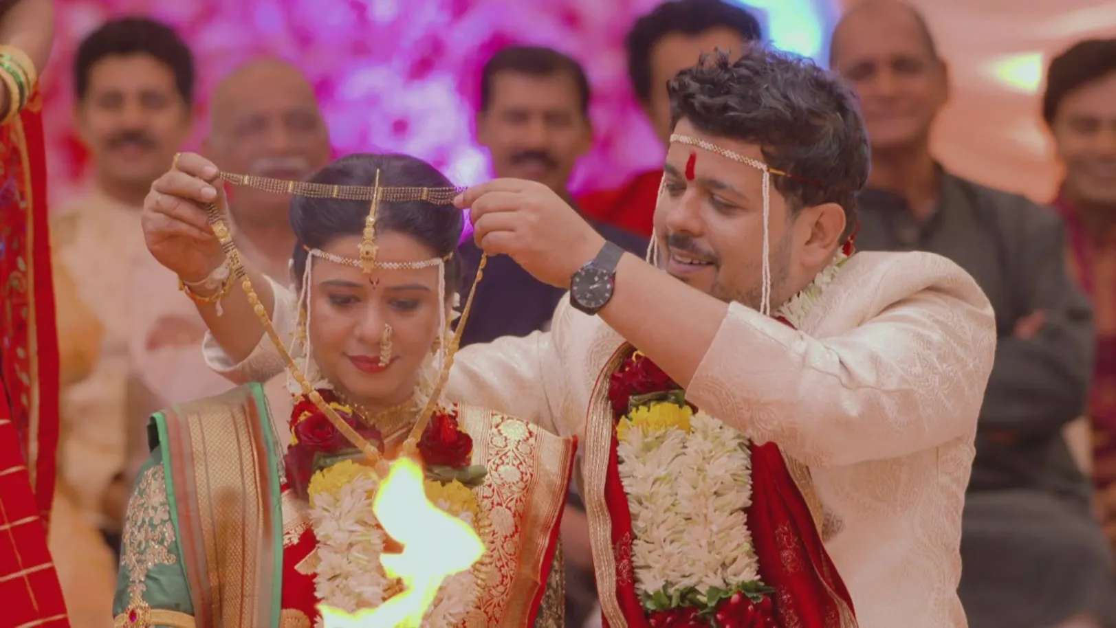 Radhika and Soumitra’s Marriage Ceremony - Mazhya Navryachi Bayko Episode 1064