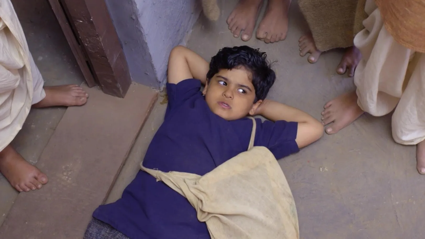 Bhim finds a way to sit in the classroom 