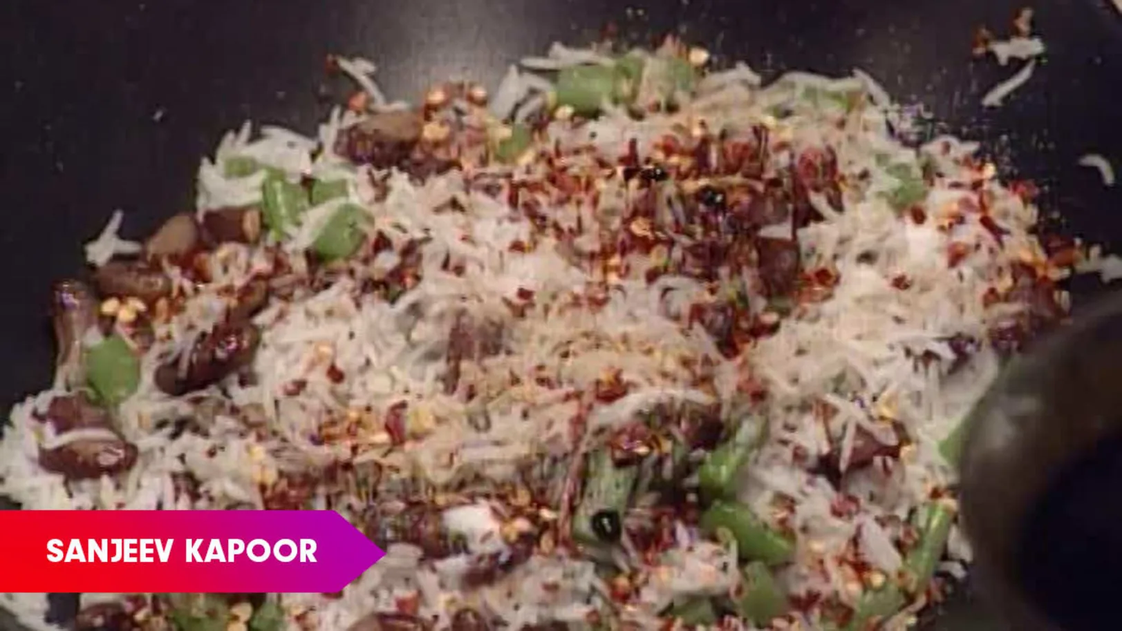 Spicy Bean Rice by Sanjeev Kapoor - Khana Khazana Episode 962