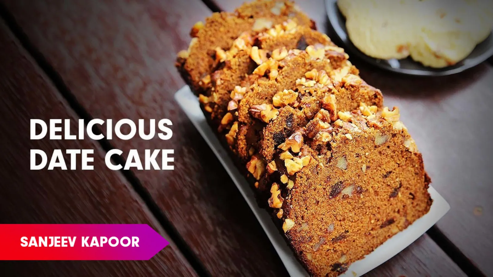Date & Walnut Cake Recipe by Sanjeev Kapoor Episode 913