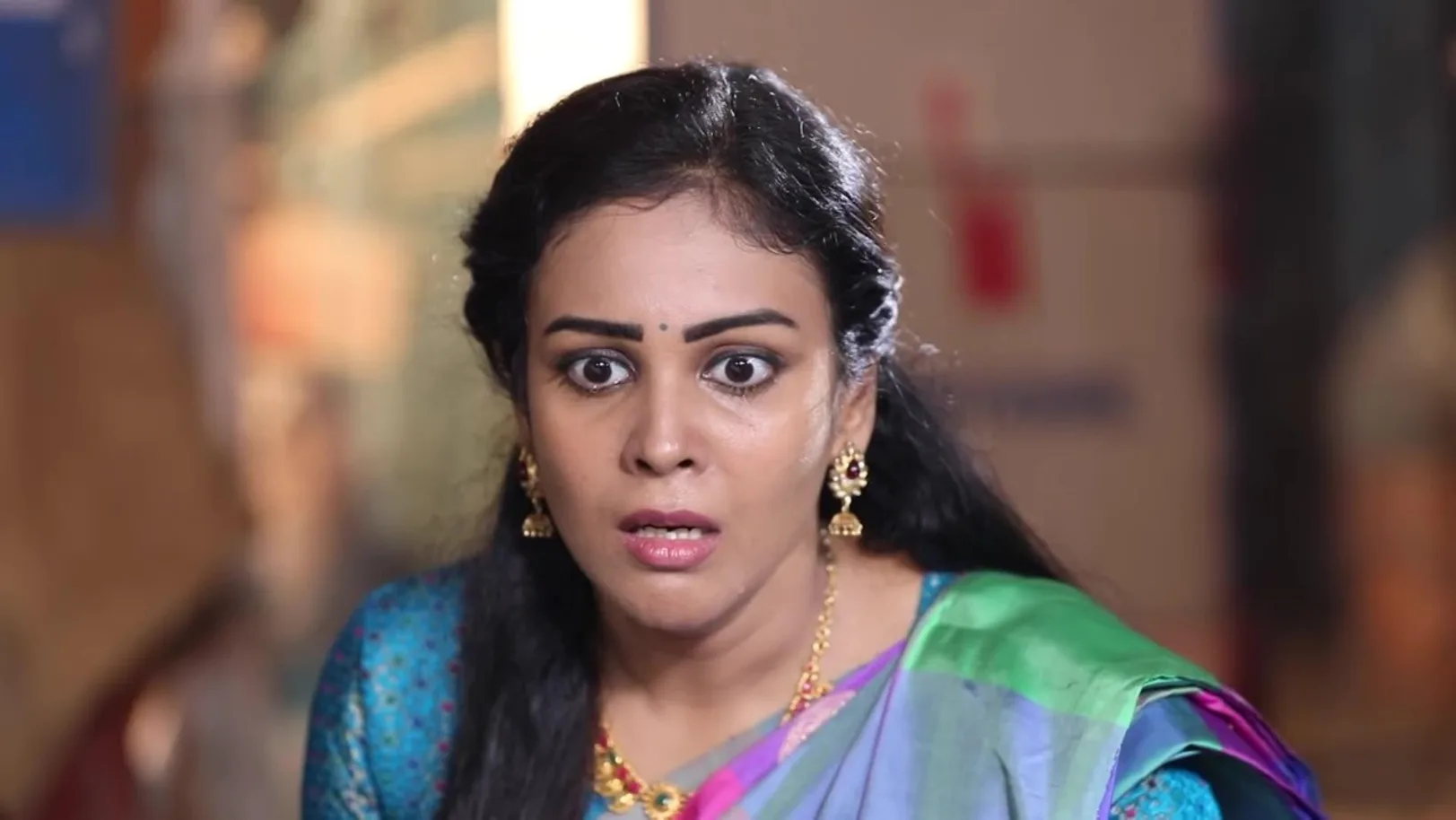 Anuradha accuses Abhirami - Rettai Roja 