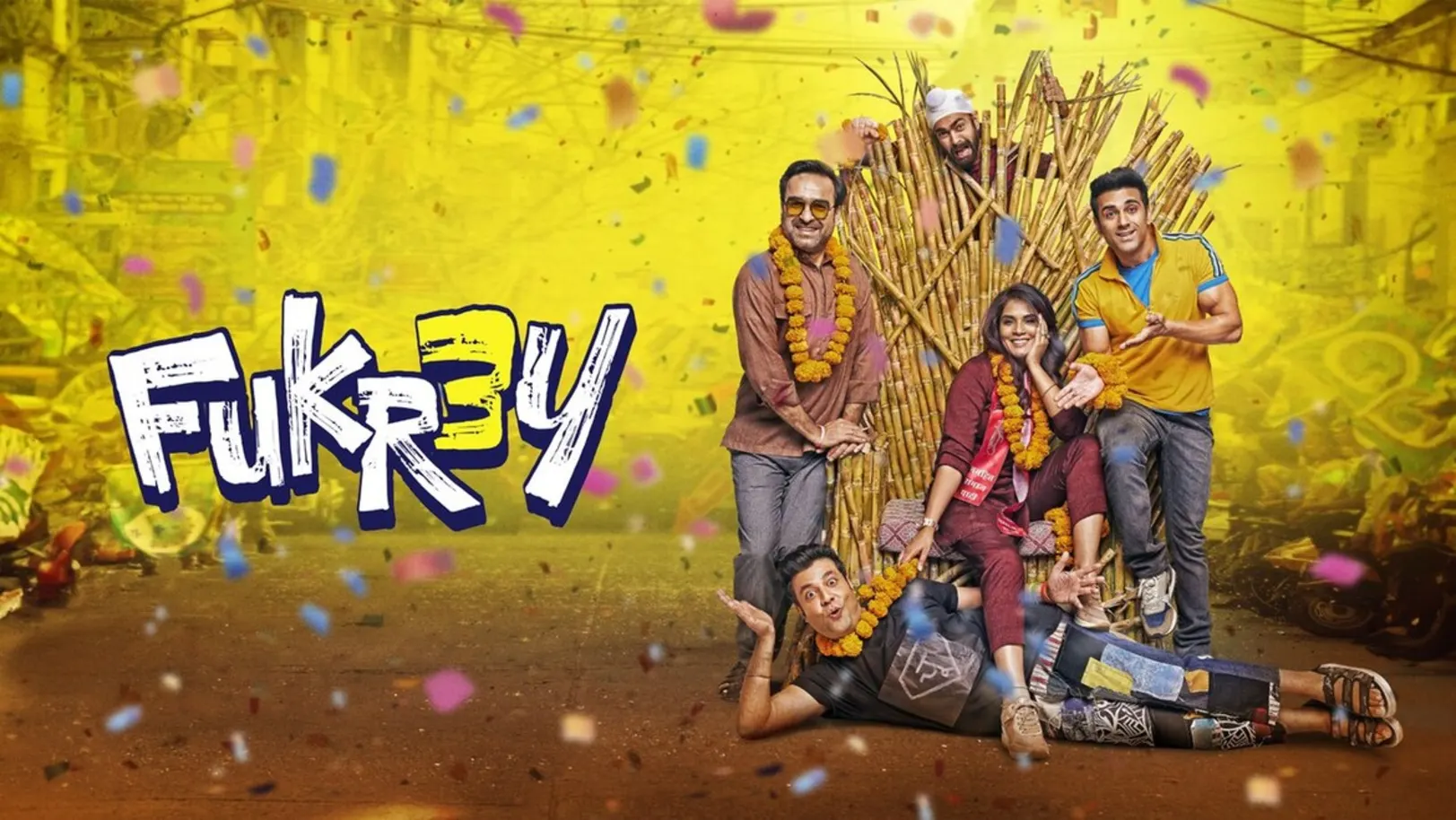 Fukrey 3 Streaming Now On Zee TV