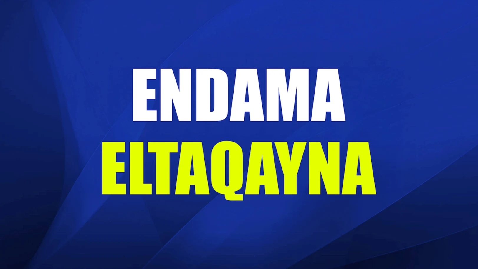 Endama Eltaqayna S01 Streaming Now On Zee Alwan HD