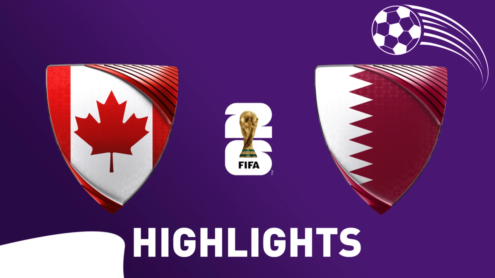 FIFA WorldCup 2026 Canada vs Qatar Highlights Streaming Now On Unite8 Sports 1 HD