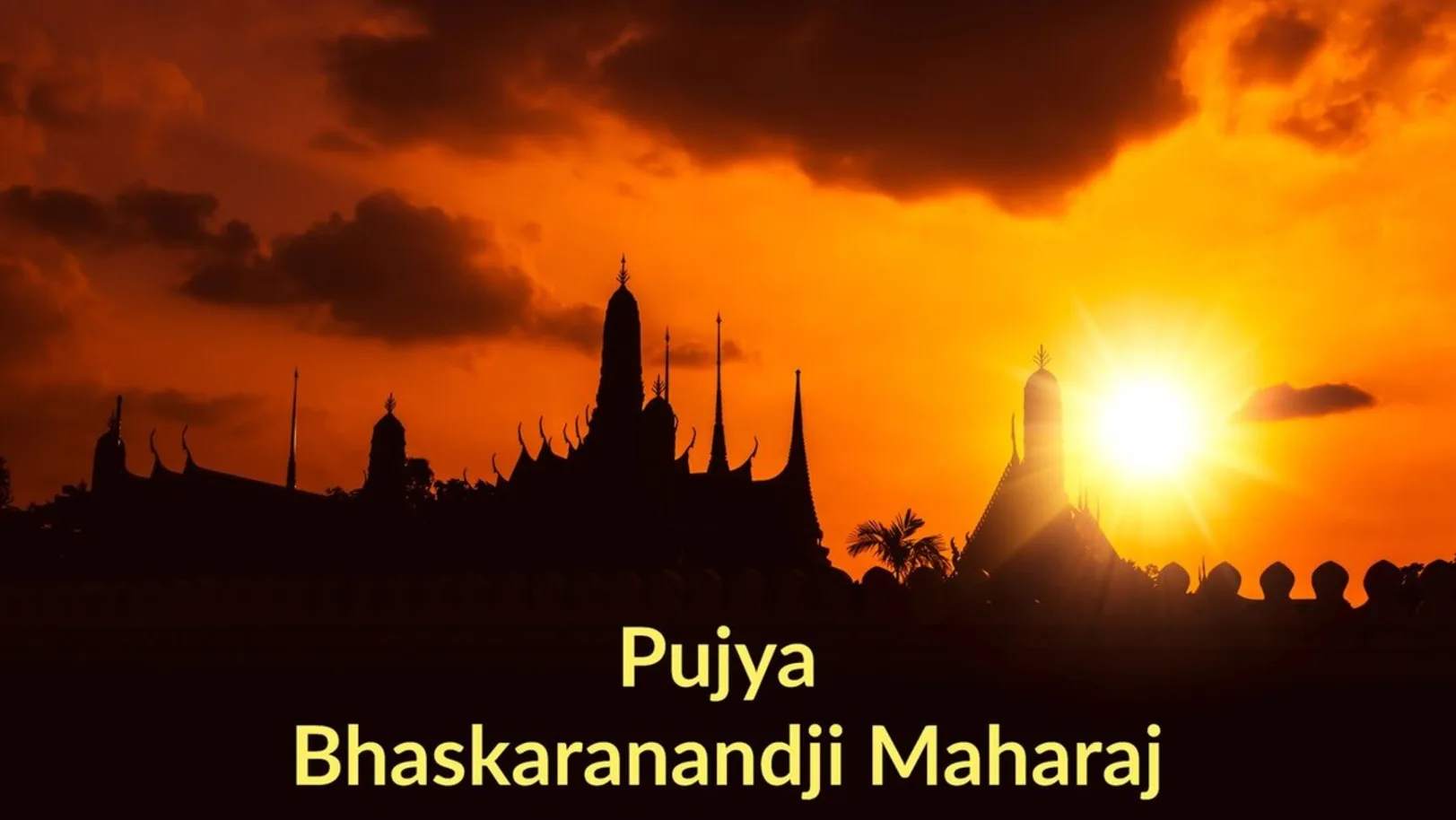 Pujya Bhaskaranandji Maharaj Streaming Now On Aastha