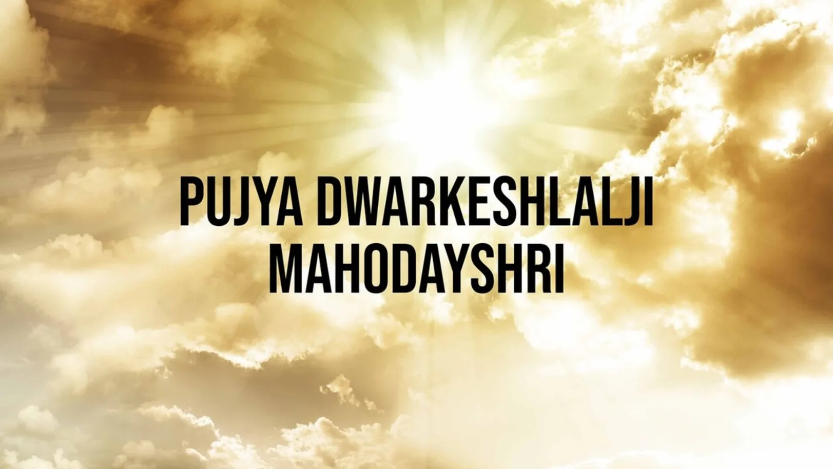 Pujya Dwarkeshlalji Mahodayshri Streaming Now On Aastha Gujarati