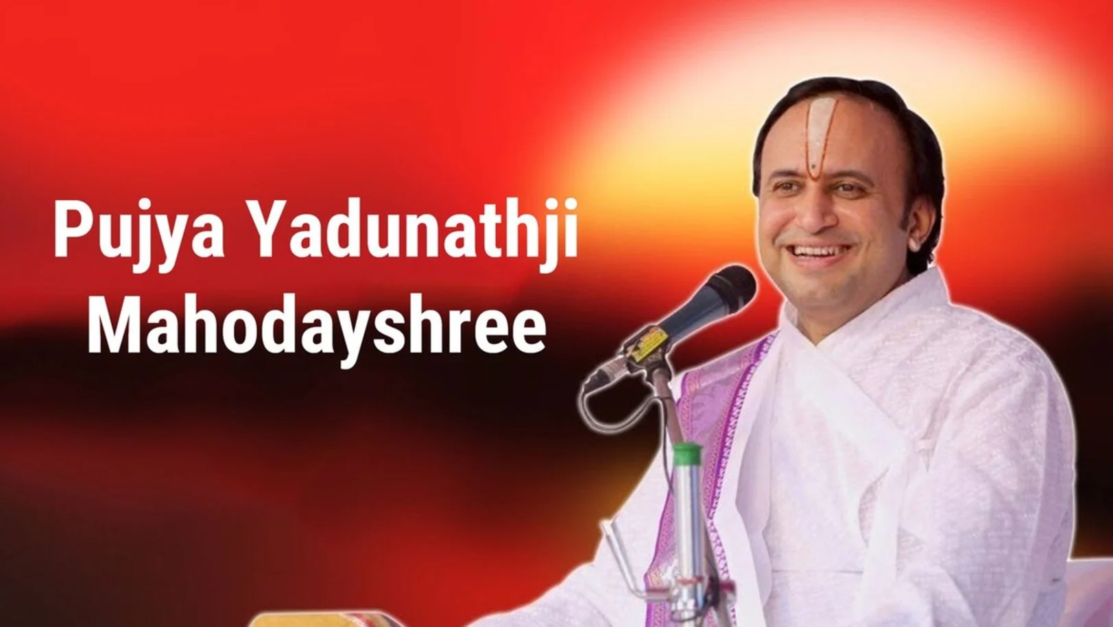 Pujya Yadunathji Mahodayshree Streaming Now On Aastha Gujarati