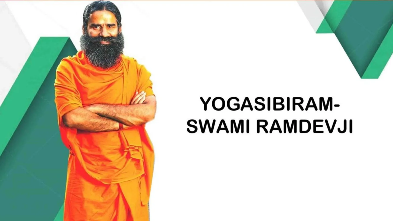 Yoga Sibiram - Swami Ramdevji Streaming Now On Aastha Telugu