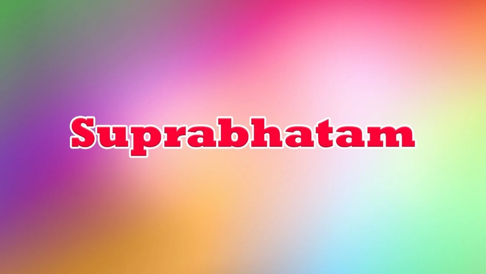Suprabhatam Streaming Now On Aastha Tamil