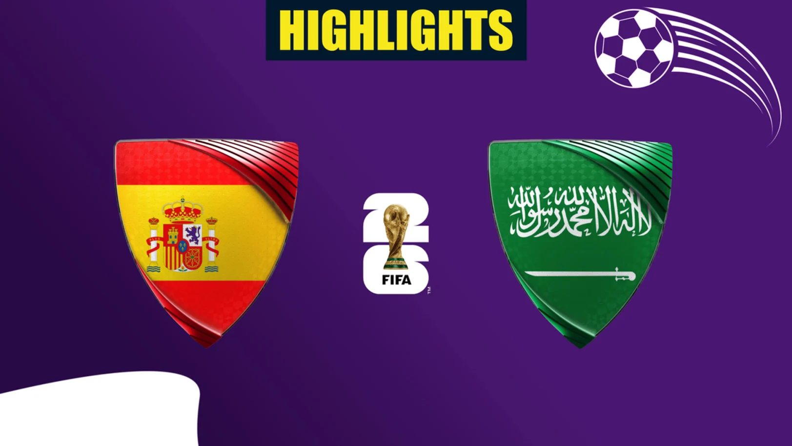 FIFA WC 2026 Highlights Spain vs Saudi Arabia Streaming Now On Unite8 Sports 2 HD