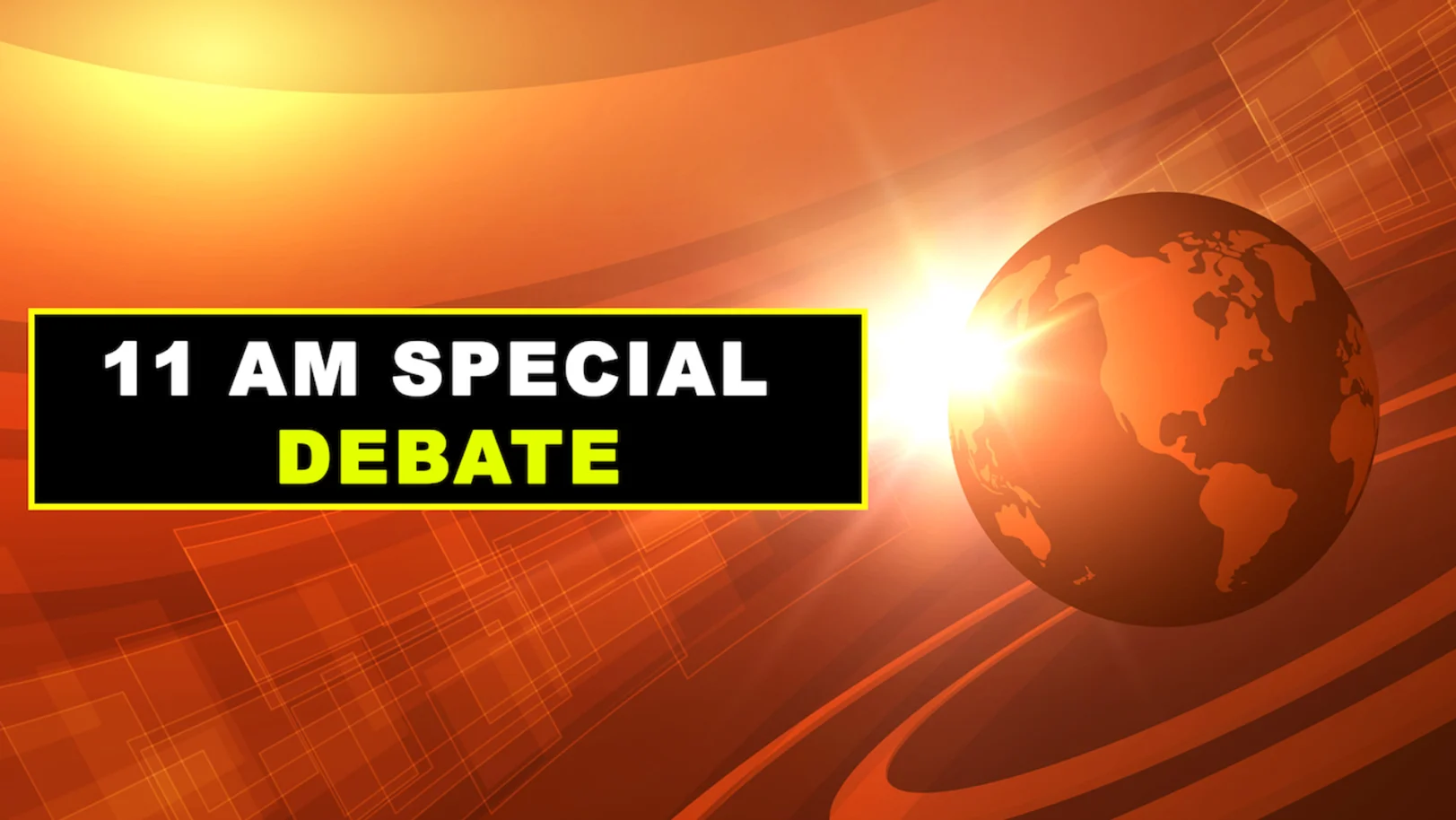 11 AM Special Debate Streaming Now On TV9 Bharatvarsh