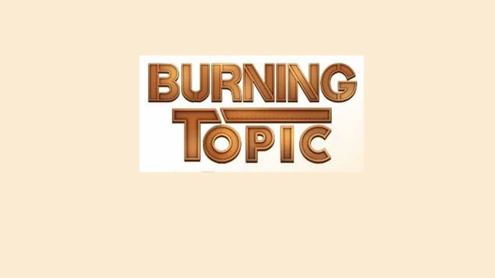 Burning Topic Streaming Now On TV9 Telugu