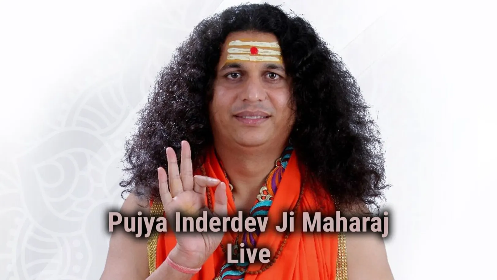 Pujya Inderdev Ji Maharaj Live Streaming Now On Sanskar TV