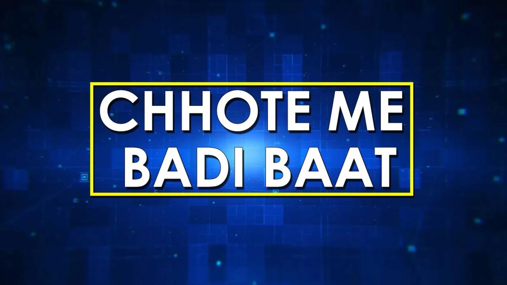 Chhote Me Badi Baat Streaming Now On Zee Bharat