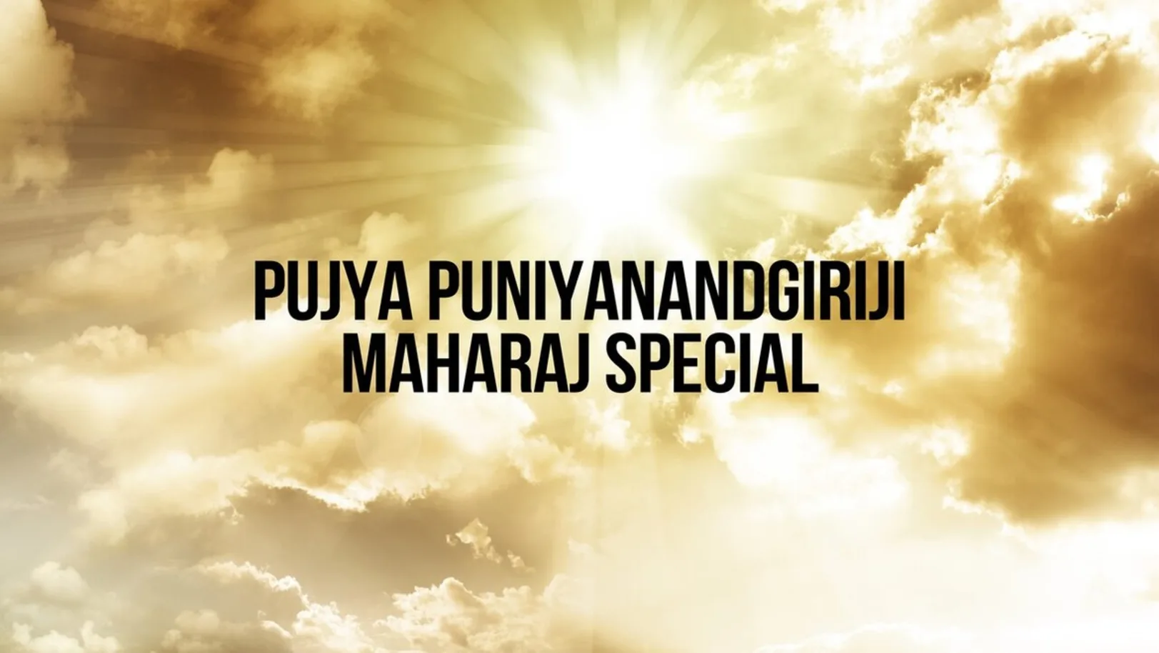 Pujya Puniyanandgiriji Maharaj Special Streaming Now On Aastha Bhajan