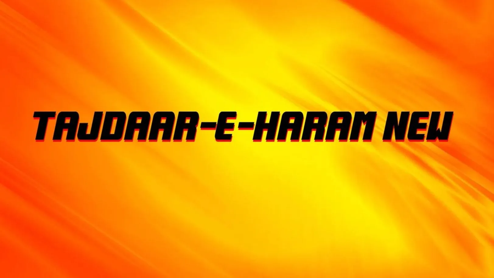 Tajdaar-E-Haram New Streaming Now On Zee Salaam