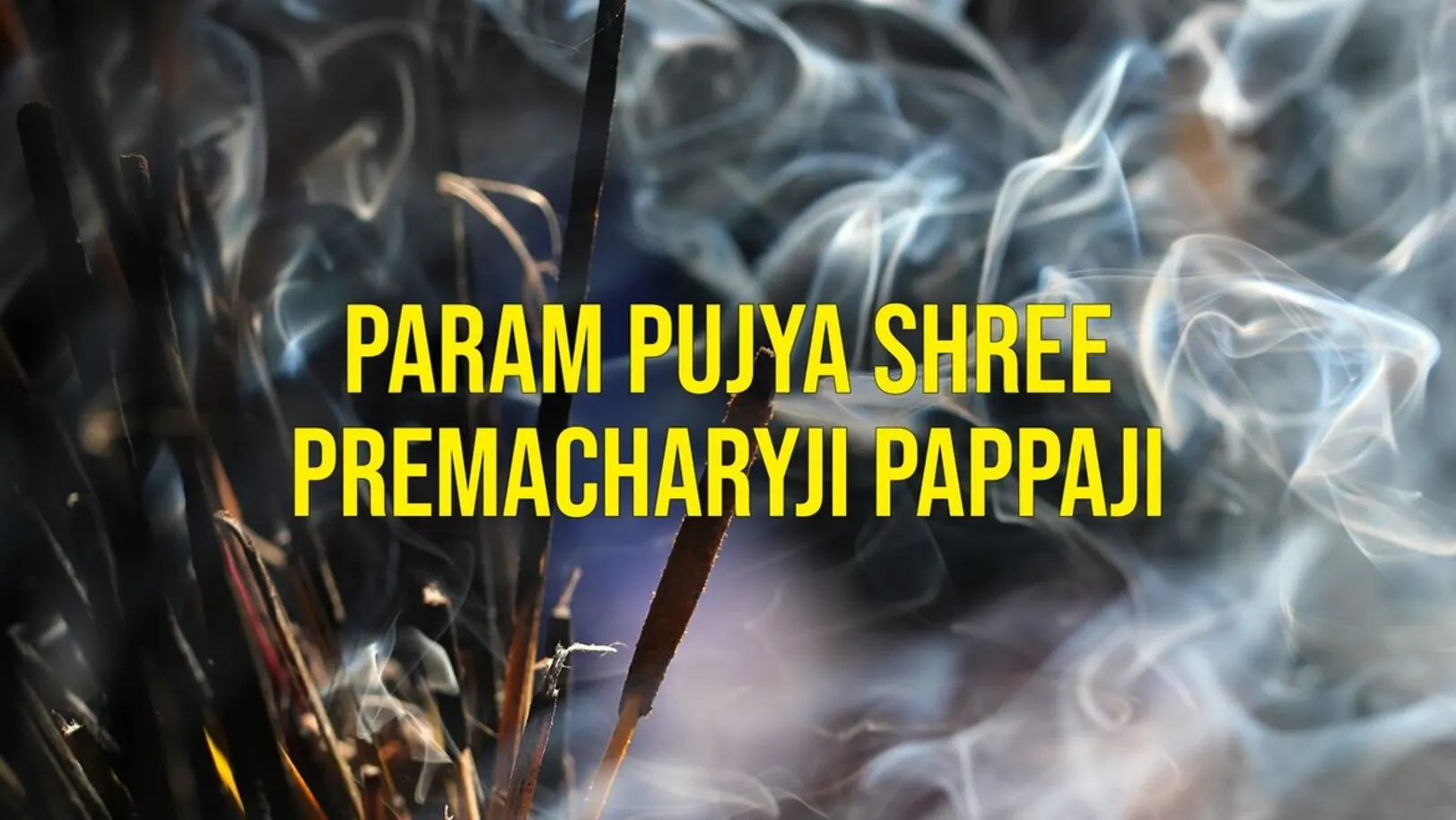 Param Pujya Shree Premacharyji Pappaji Streaming Now On Dharm Sandesh