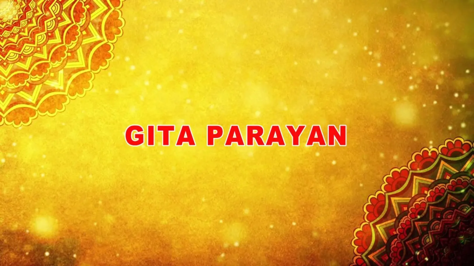 Gita Parayan Streaming Now On Hare Krsna