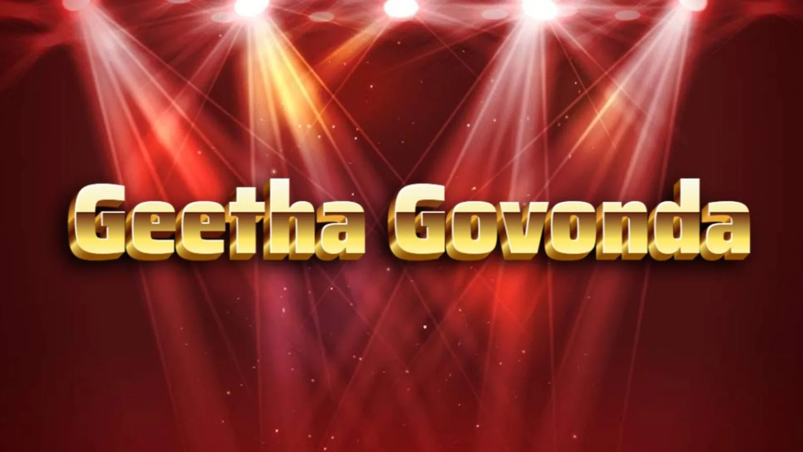 Geetha Govinda Streaming Now On Zee Kannada HD