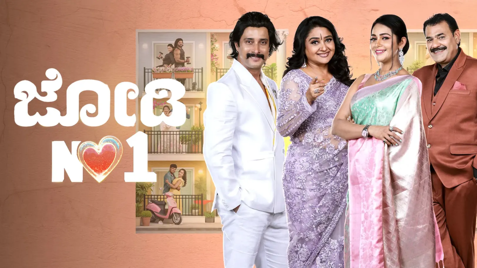 Jodi No 1 S03 Streaming Now On Zee Kannada HD