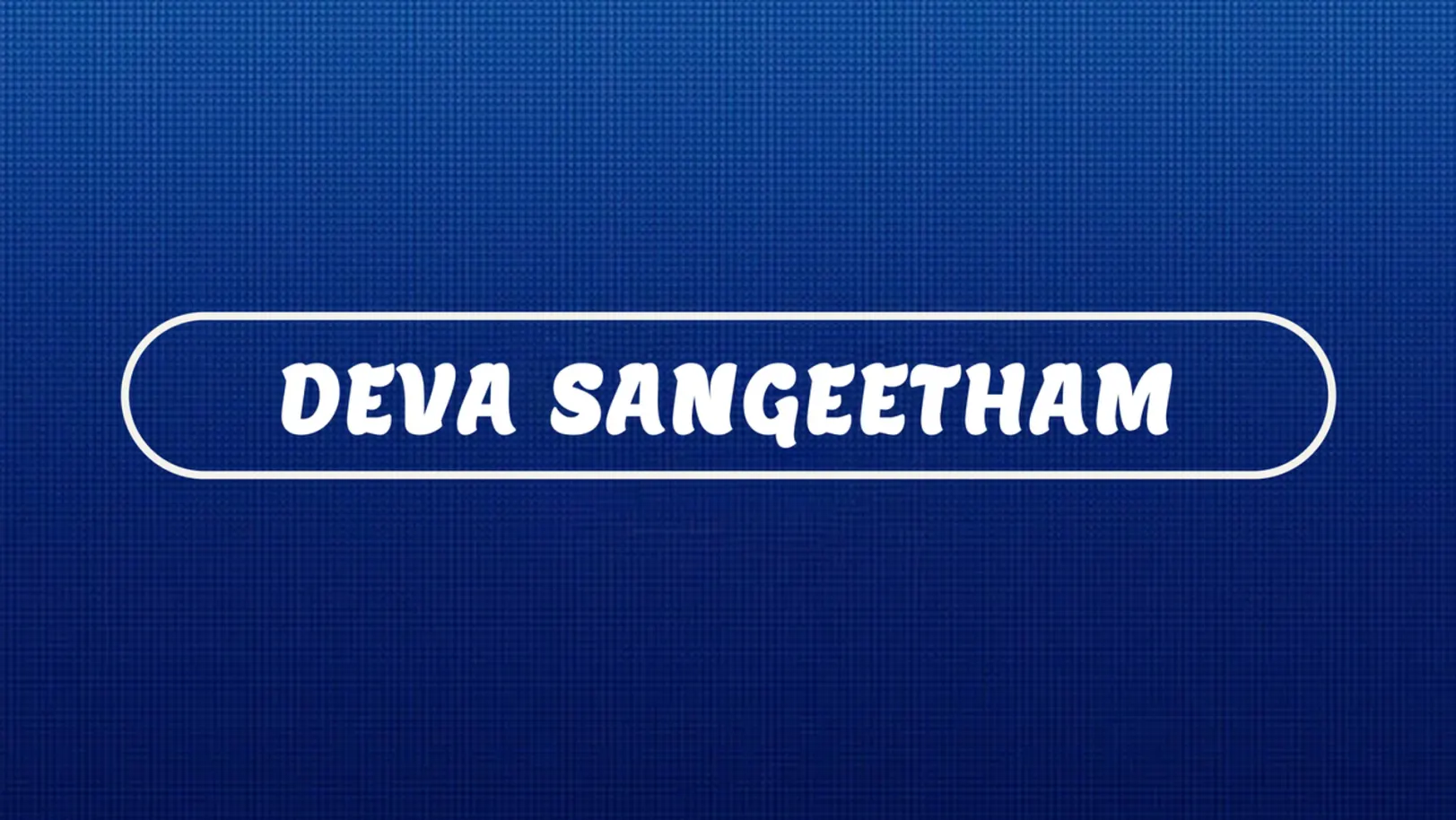 Deva Sangeetham Streaming Now On Zee Keralam HD