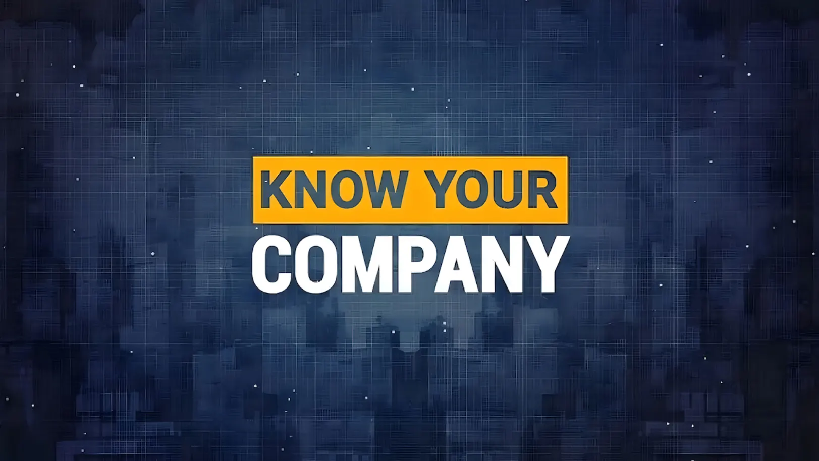 Know Your Company Streaming Now On NDTV Profit