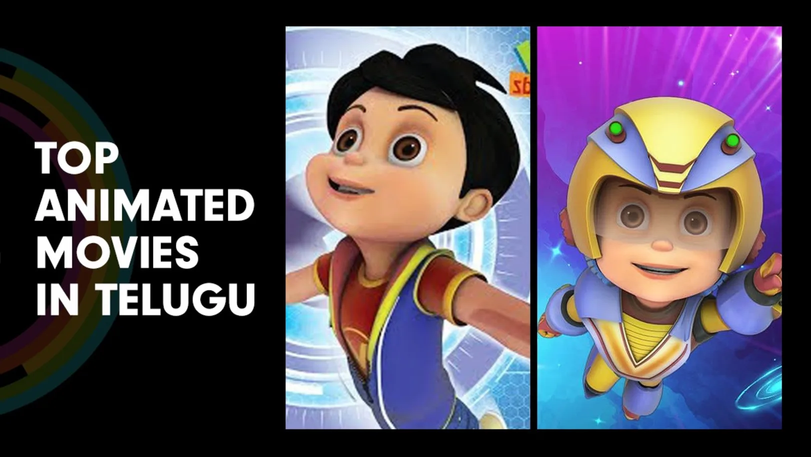 Top Animated Movies in Telugu 