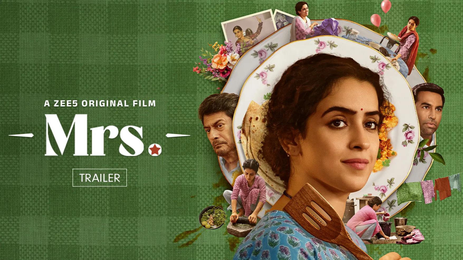 Mrs Trailer Watch Official Trailer of Mrs Movie on ZEE5