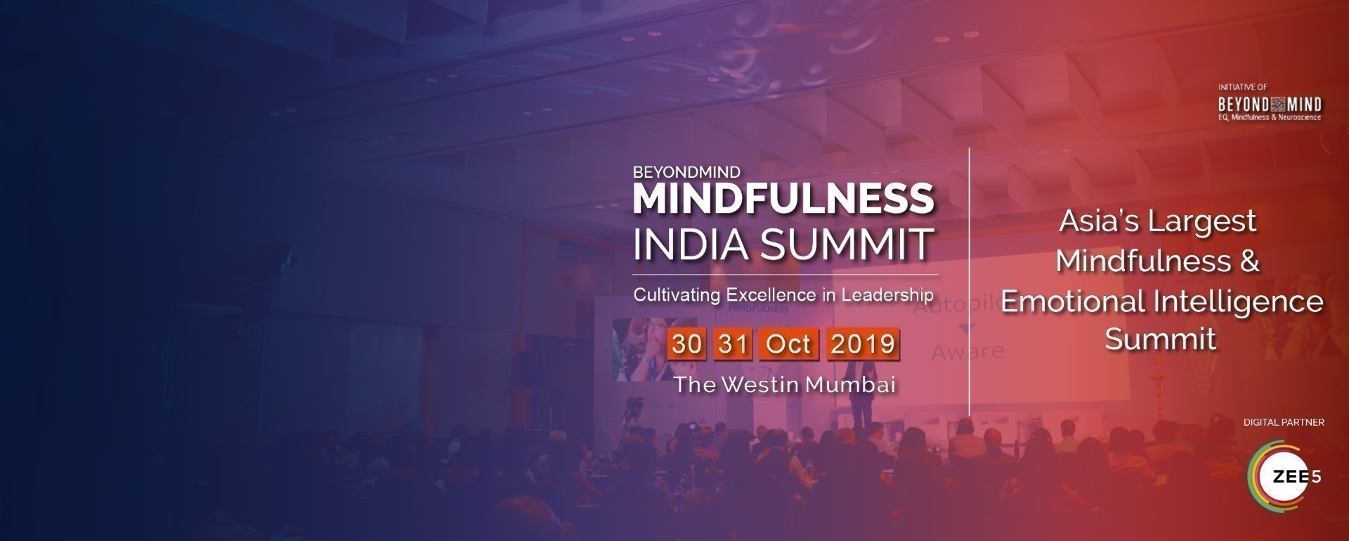 Mindfulness India Summit 2019 Mindfulness India Summit 2019