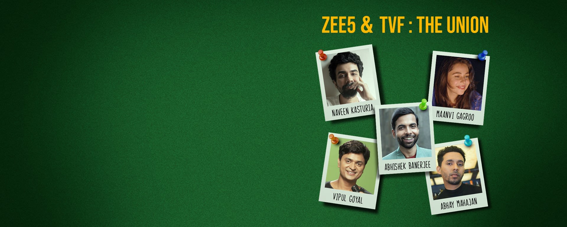ZEE5 & TVF: The Union ZEE5 & TVF: The Union