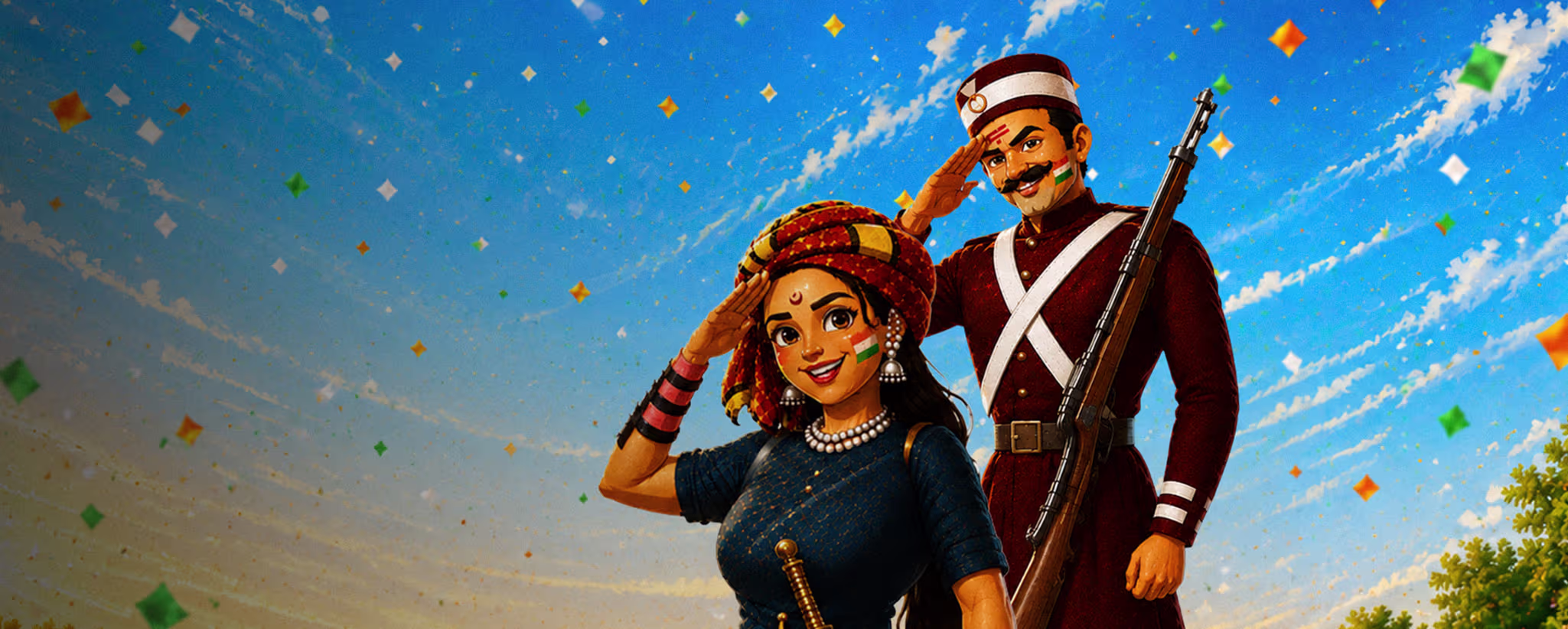 Krish, Trish & Baltiboy Bharat Hain Hum